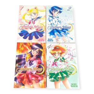 Pretty Guardian Sailor Moon Manga Vol 1-4 Naoko Takeuchi Kodansha Comics English